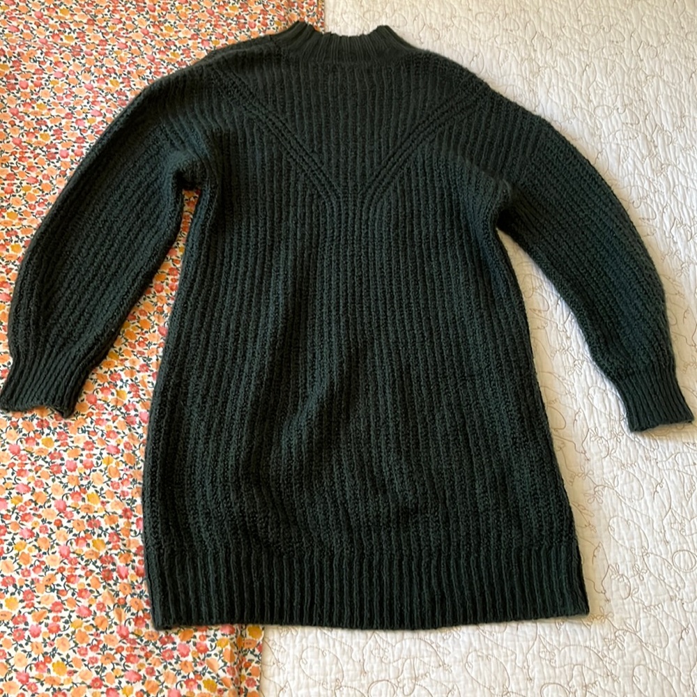 Emerald Sweater Dress